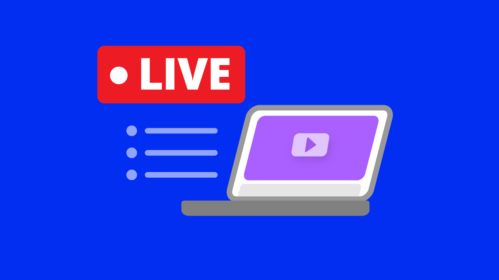 How to livestream on YouTube